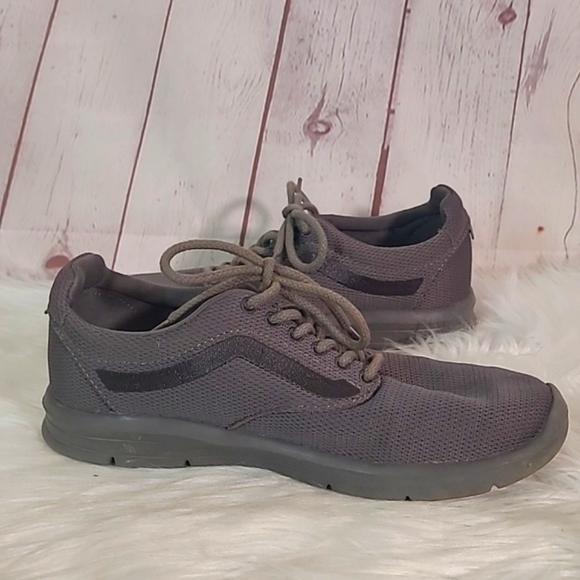 VANS 1.5 MONO LIGHT PEWTER GREY ULTRACUSH LITE SNEAKERS SHOES WOMENS SIZE 8 - Picture 15 of 17